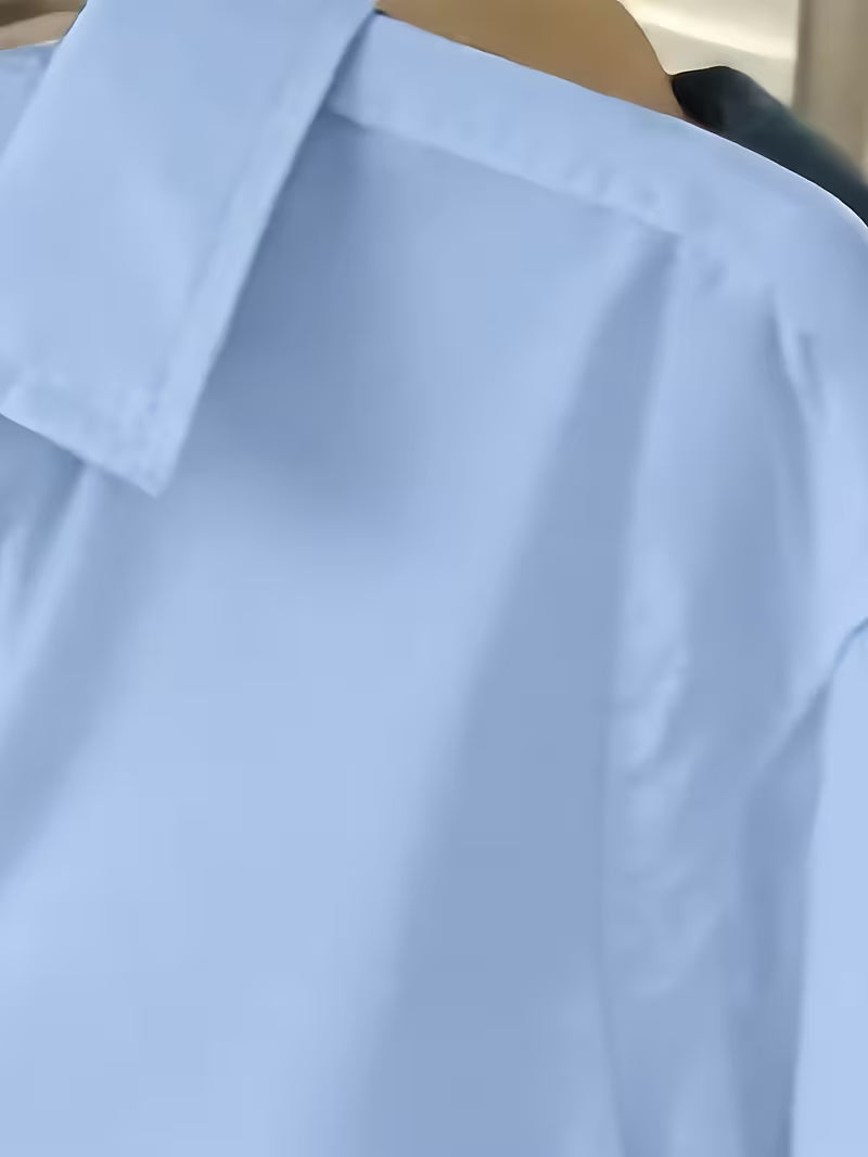 Stylub French Polo Collar Shirt — Clean, Chic, Wears Itself for You