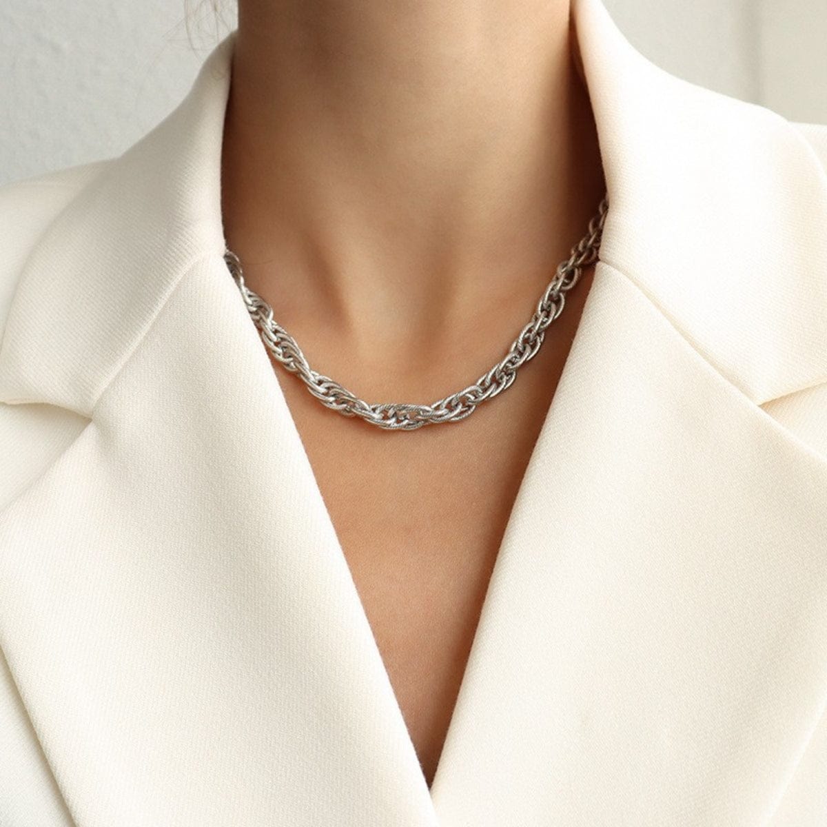 stylub Titanium Steel Chain Necklace