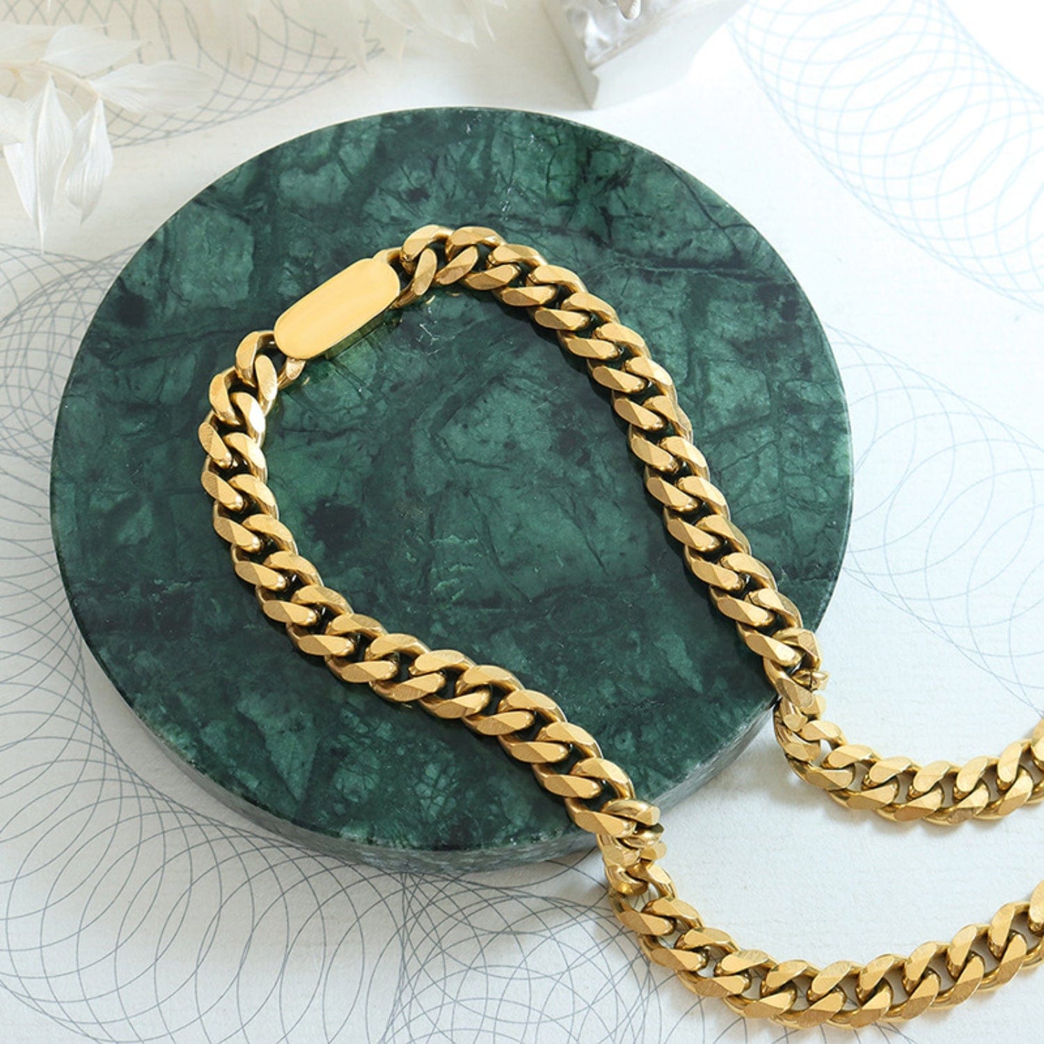 stylub 18K Gold-Plated Chain Necklace