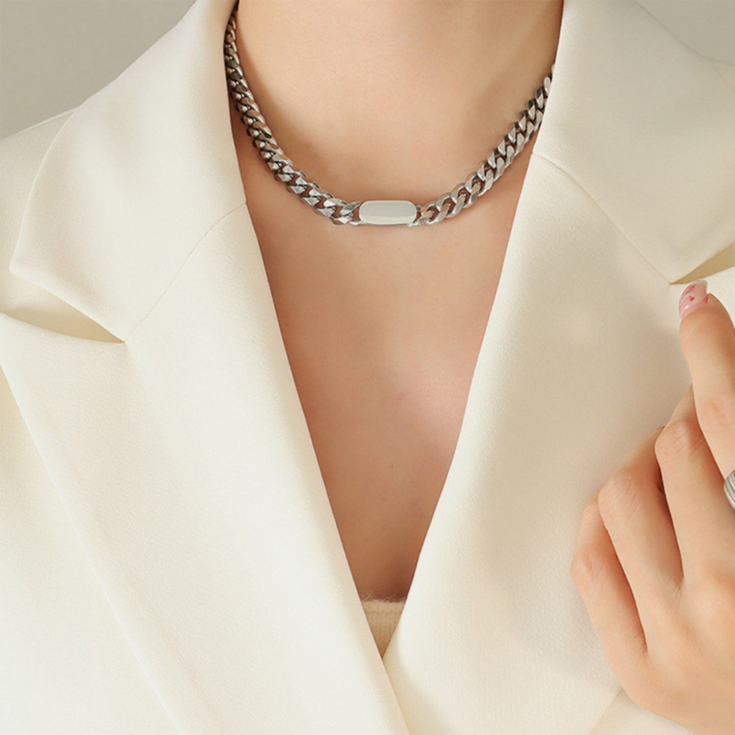 stylub 18K Gold-Plated Chain Necklace