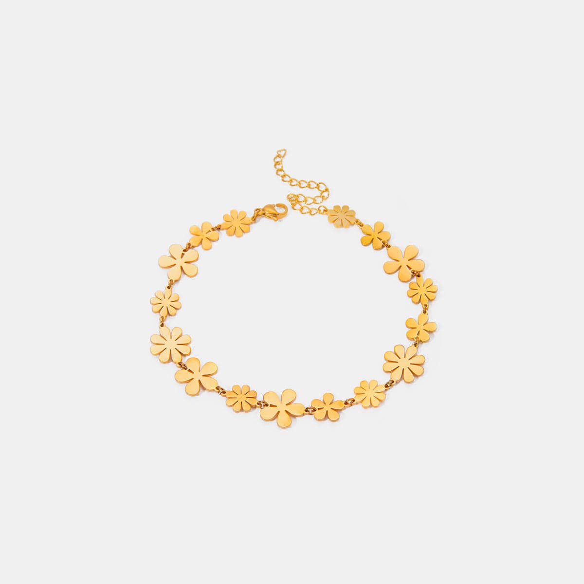 stylub 18K Gold-Plated Flower Bracelet