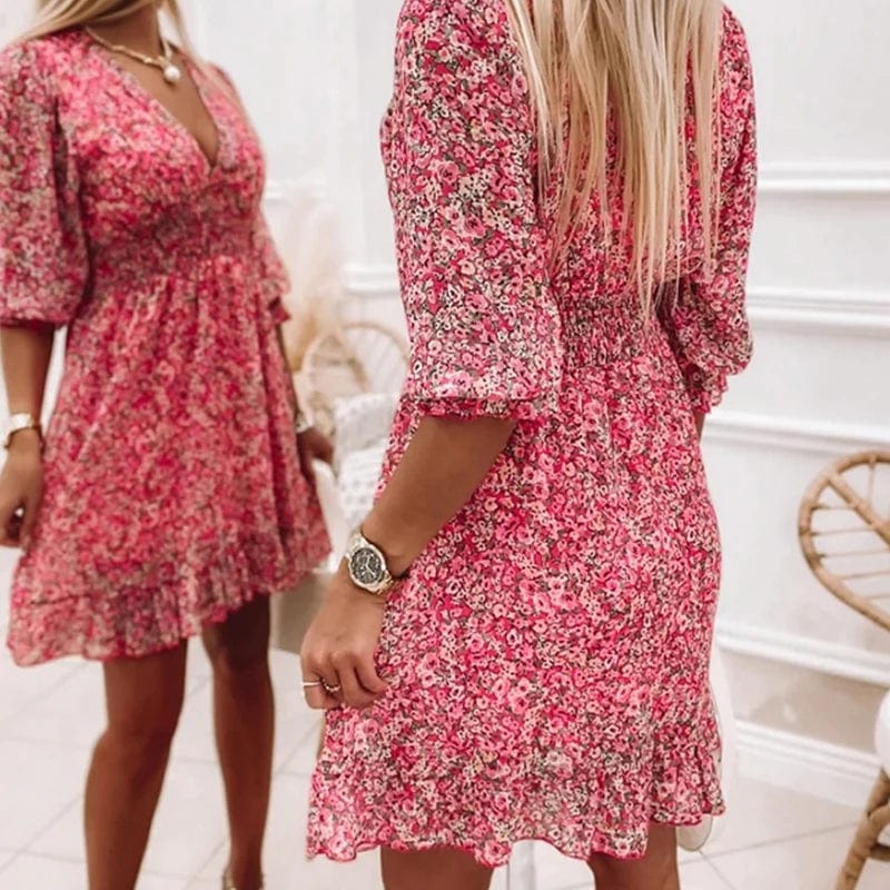stylub Addison™ - Elegant Floral Dress