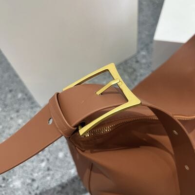stylub Adjustable Strap PU Leather Handbag