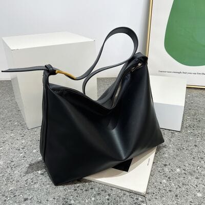 stylub Adjustable Strap PU Leather Handbag