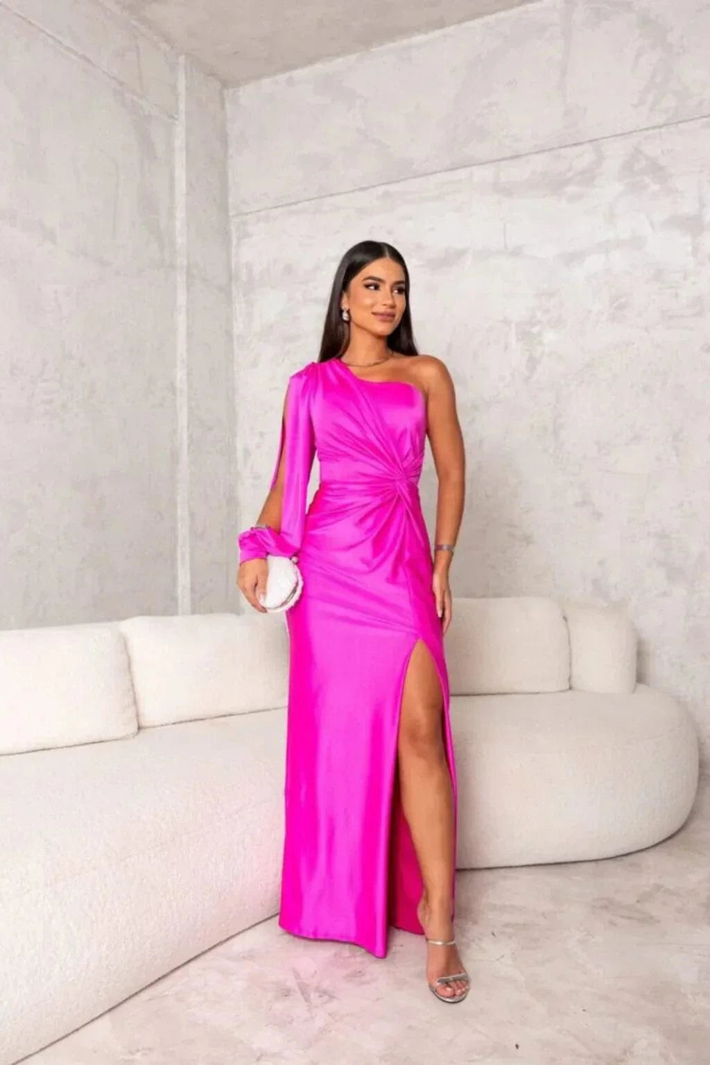 stylub Alison - Elegant Slit Maxi Dress
