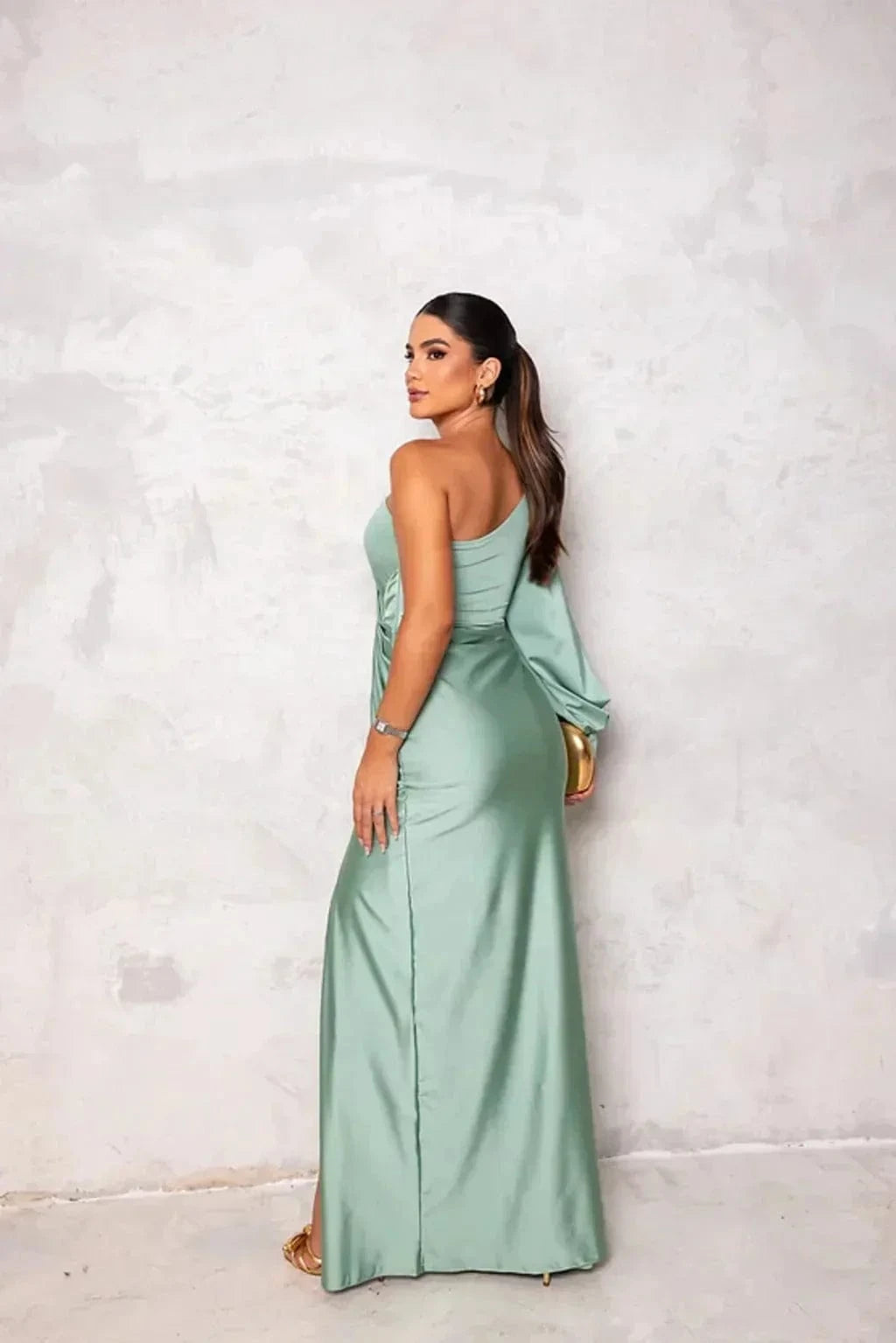 stylub Alison - Elegant Slit Maxi Dress