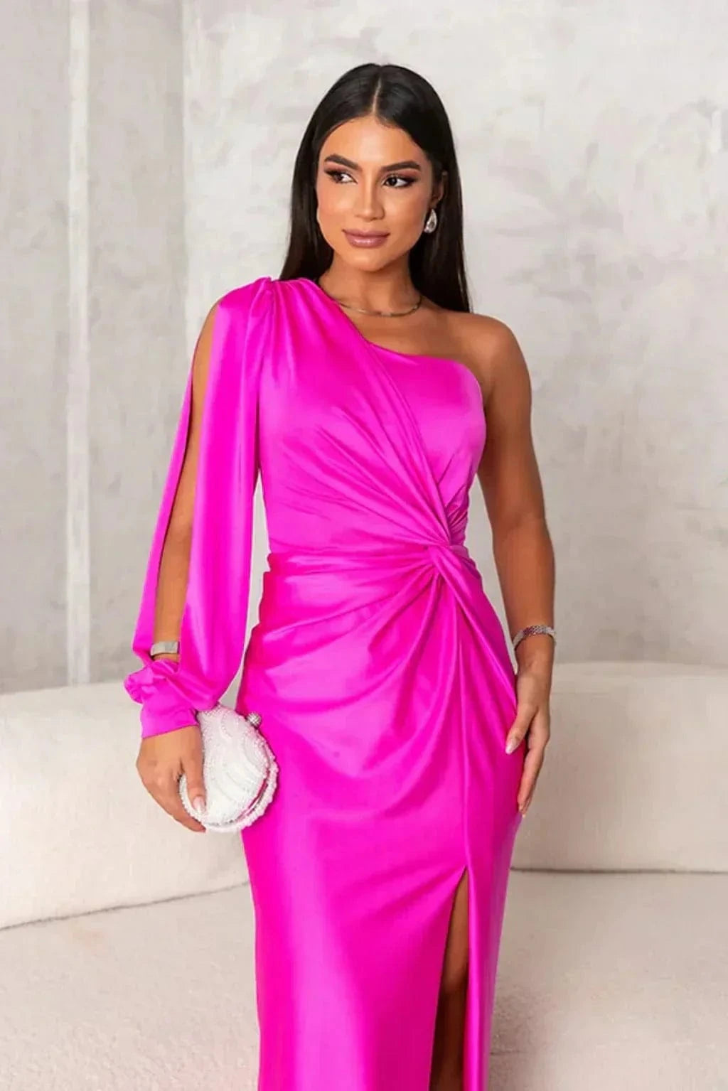 stylub Alison - Elegant Slit Maxi Dress