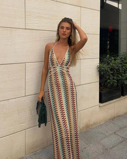 stylub Andie™ - Chic V-Neck Dress