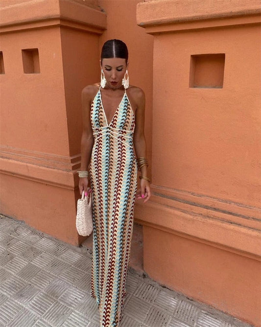 stylub Andie™ - Chic V-Neck Dress