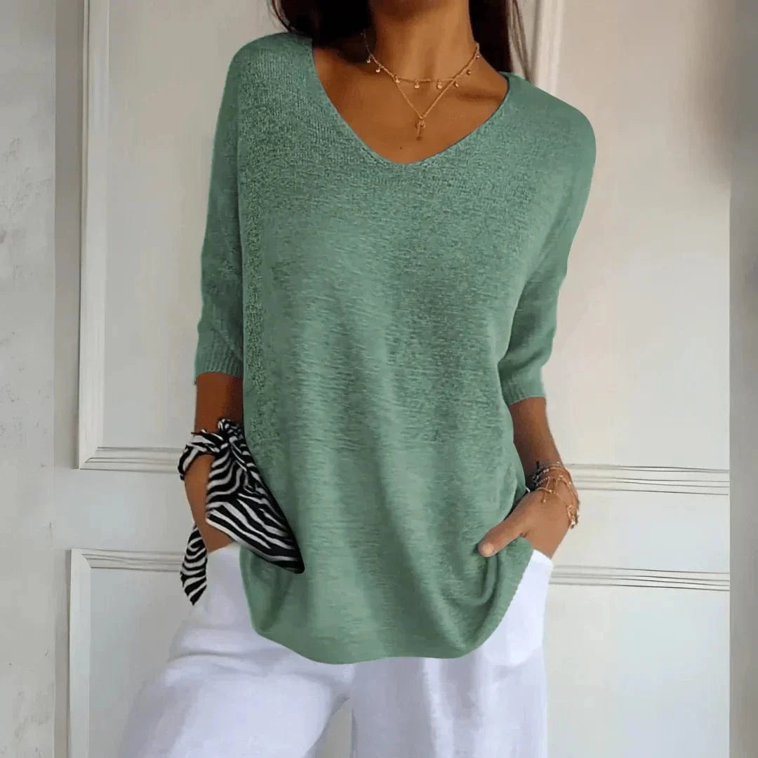 stylub Azure - Relaxed Elegant Top