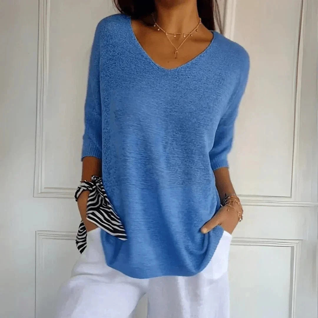 stylub Azure - Relaxed Elegant Top