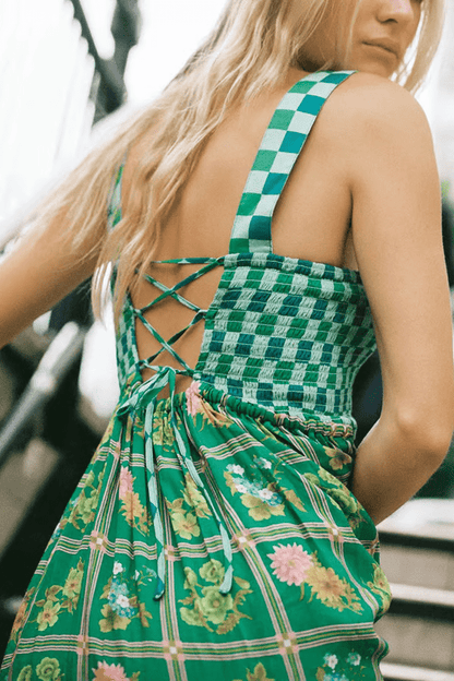 stylub Basil - Sunshine Dreams Boho Maxi Dress