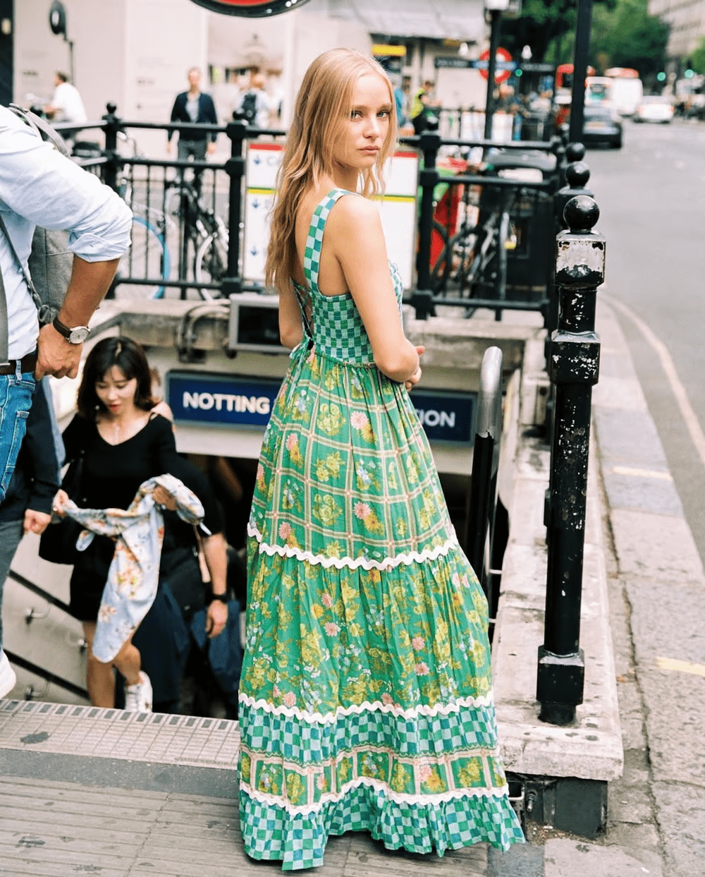 stylub Basil - Sunshine Dreams Boho Maxi Dress