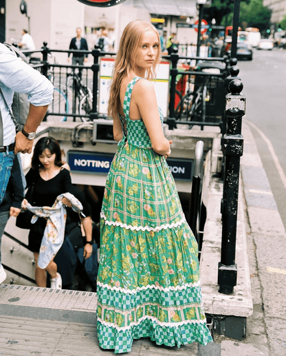 stylub Basil - Sunshine Dreams Boho Maxi Dress