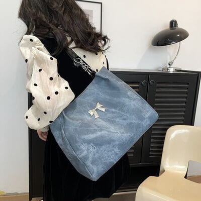 stylub Bow Polyester Medium Tote Bag