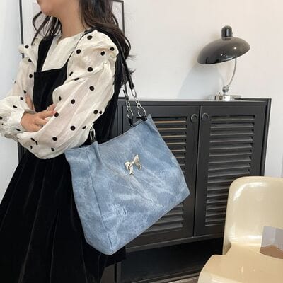 stylub Bow Polyester Medium Tote Bag