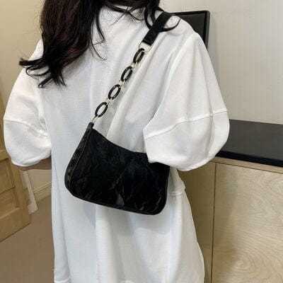 stylub Bow PU Leather Shoulder Bag