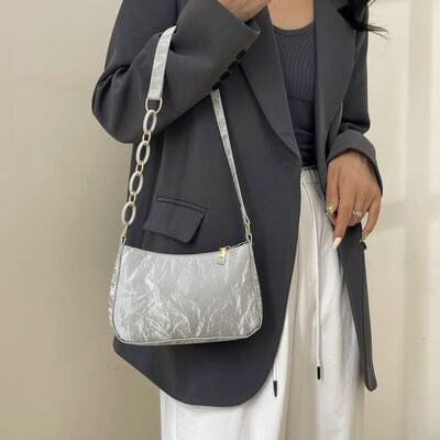 stylub Bow PU Leather Shoulder Bag