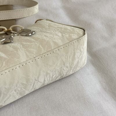 stylub Bow PU Leather Shoulder Bag