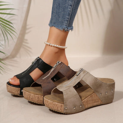 stylub Calista™|Stylish Wedge Sandals