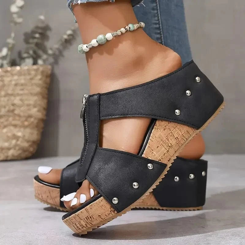 stylub Calista™|Stylish Wedge Sandals