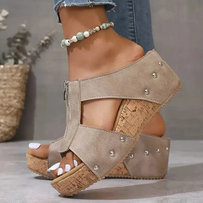 stylub Calista™|Stylish Wedge Sandals
