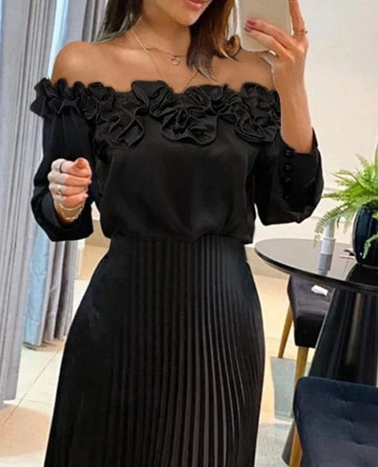 stylub Carina | Stunning Off-Shoulder Maxi Dress
