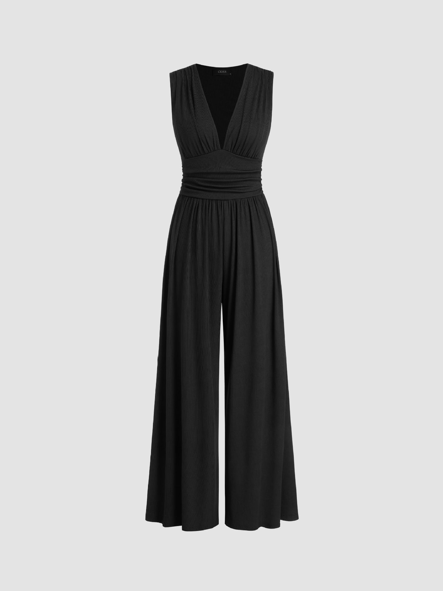 Stylub CHARITY – Chic Sleeveless Wide-Leg Jumpsuit