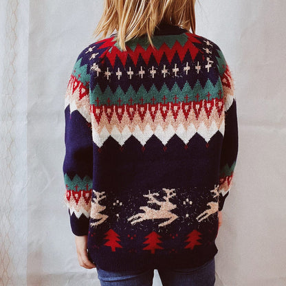 stylub Christmas Element Long Sleeve Sweater