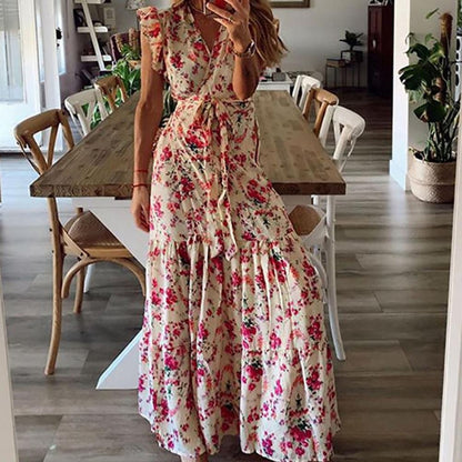stylub Dahlia™ - Floral Maxi Dress