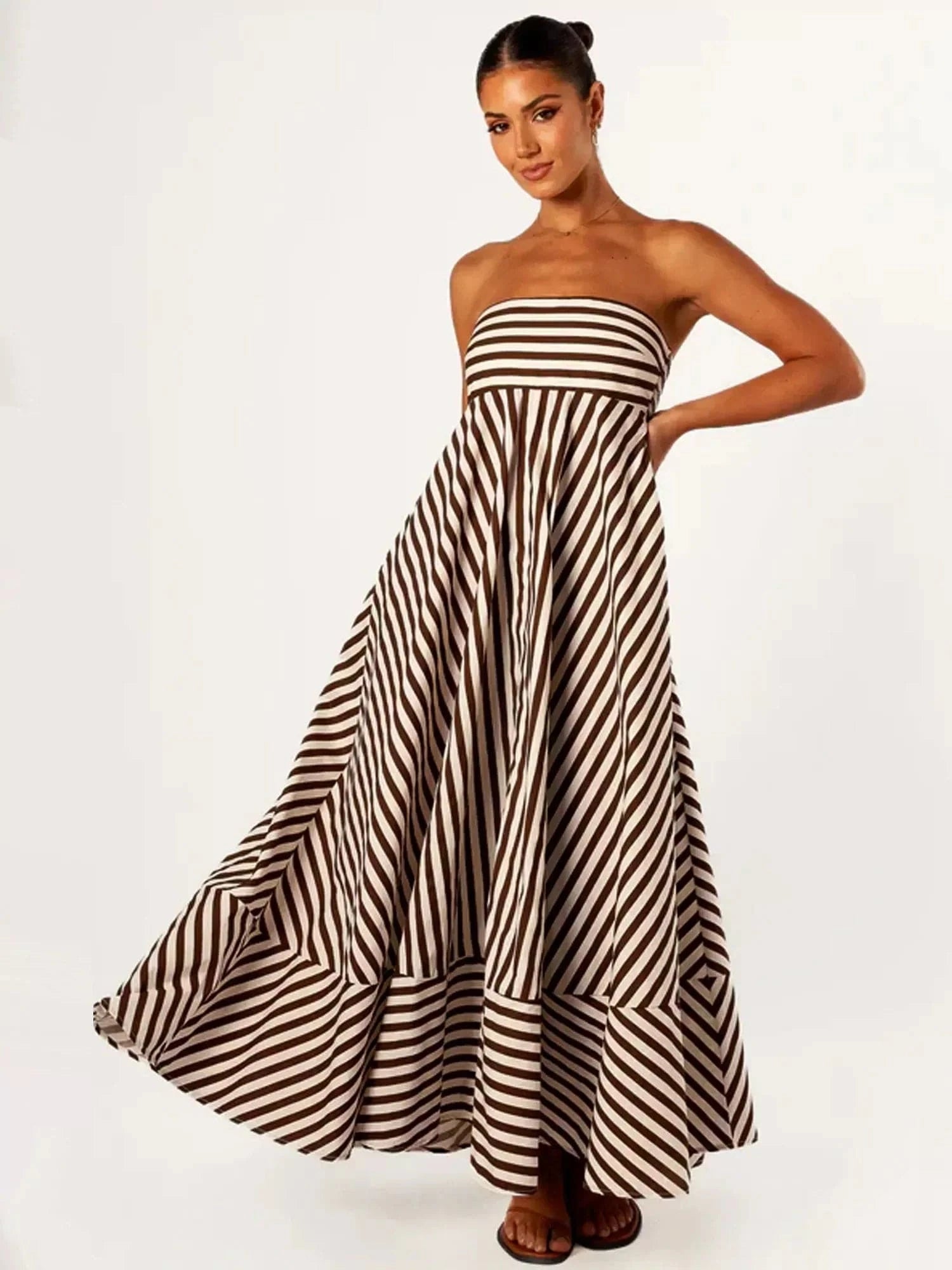 stylub Damaris - Comfortable Stylish Ruched Maxi Dress