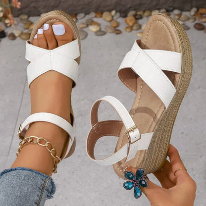 stylub Daphnie™ - Elegant Wedge Sandals