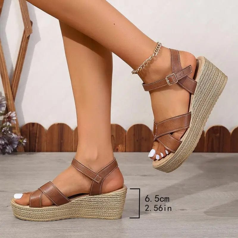 stylub Daphnie™ - Elegant Wedge Sandals