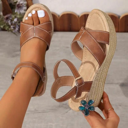 stylub Daphnie™ - Elegant Wedge Sandals