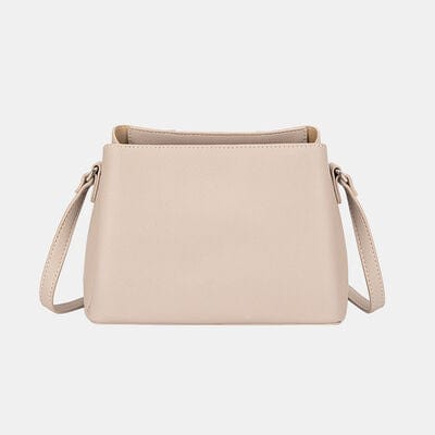 stylub David Jones PU Leather Crossbody Bag