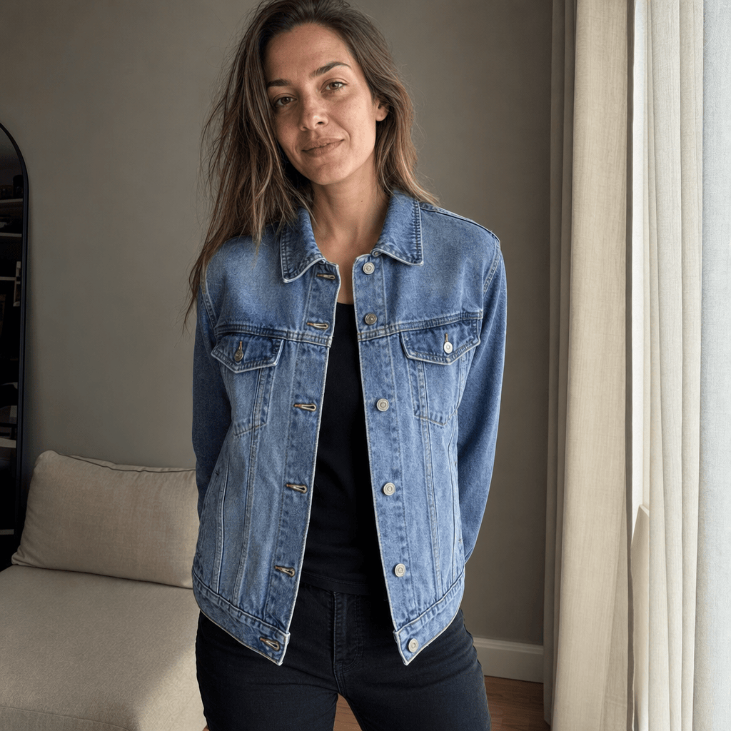 Stylub Distressed Denim Jacket — Vintage Cool You'll Reach for Every Day