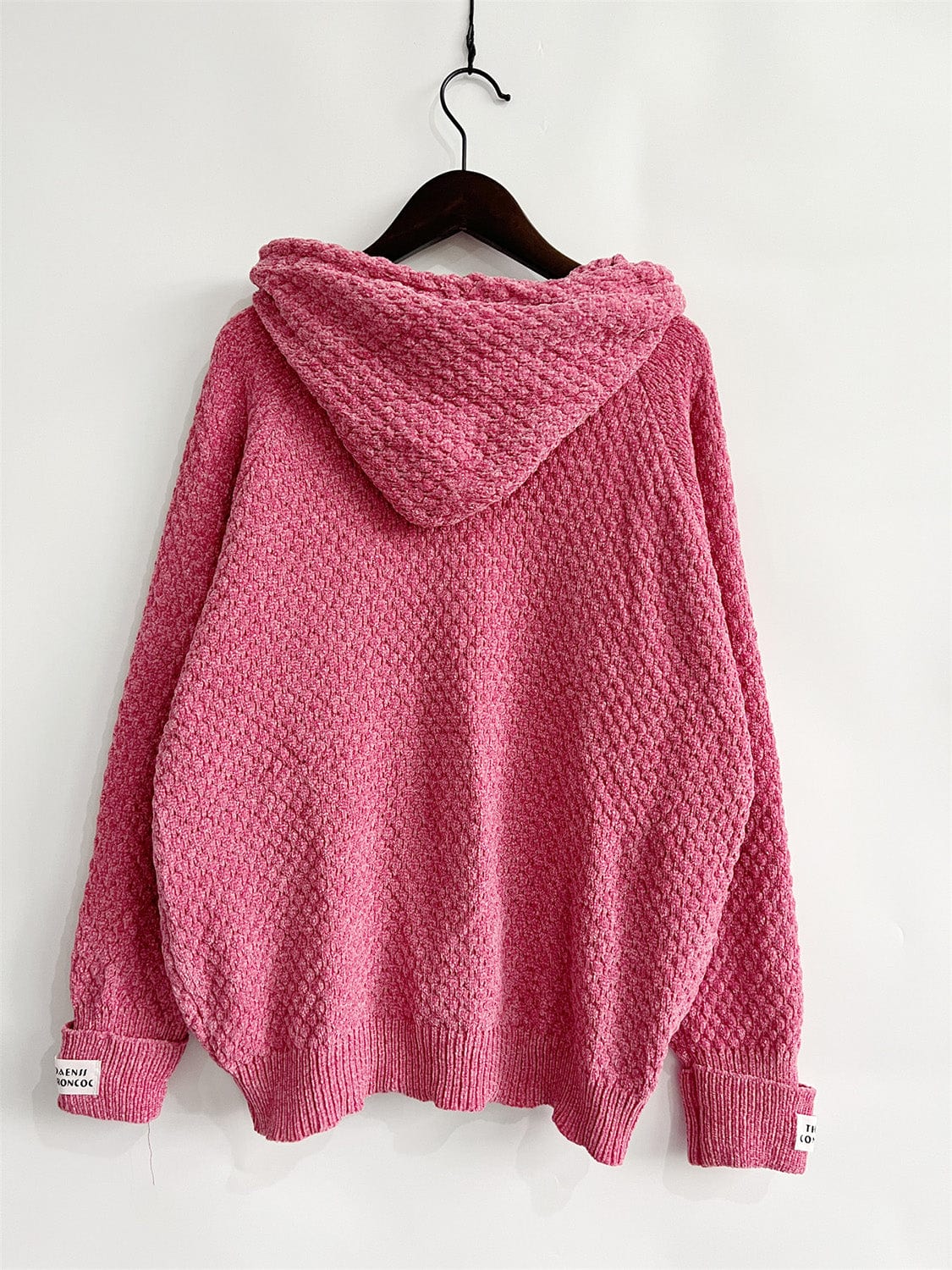 stylub Drawstring Long Sleeve  Hooded Sweater