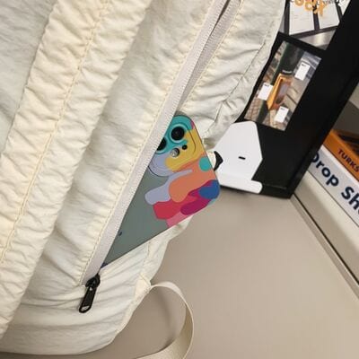 stylub Drawstring Nylon Backpack Bag