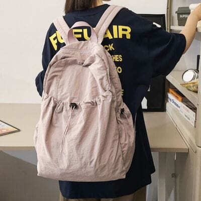 stylub Drawstring Nylon Backpack Bag