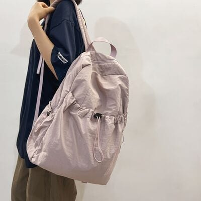 stylub Drawstring Nylon Backpack Bag