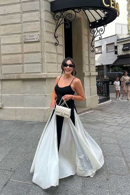 stylub Eliana | Paneled Maxi Dress