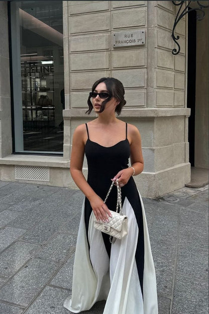 stylub Eliana | Paneled Maxi Dress