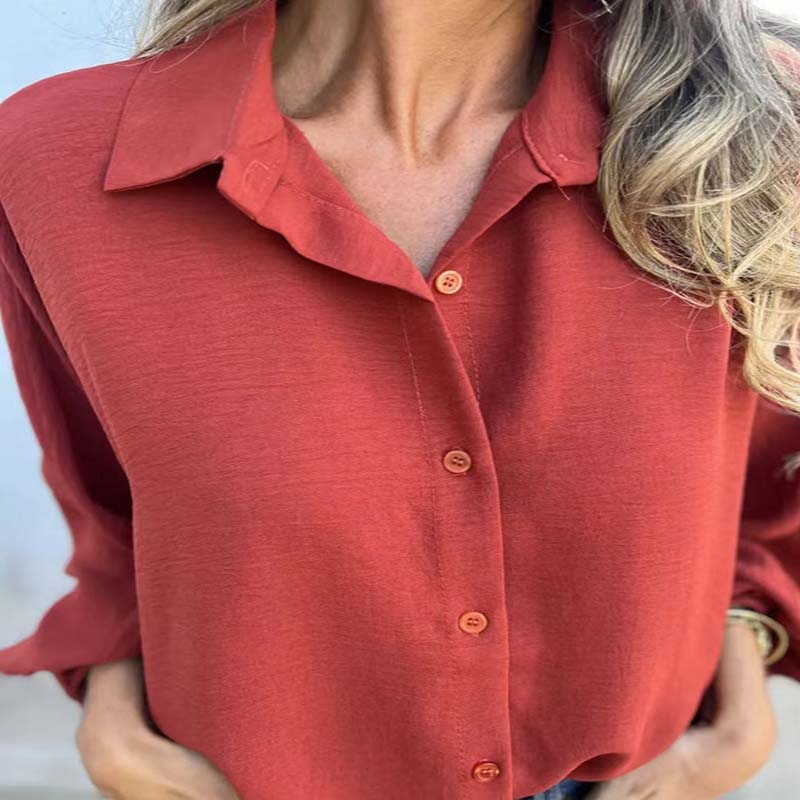 stylub Elysa™ - Elegant Button-Up Blouse