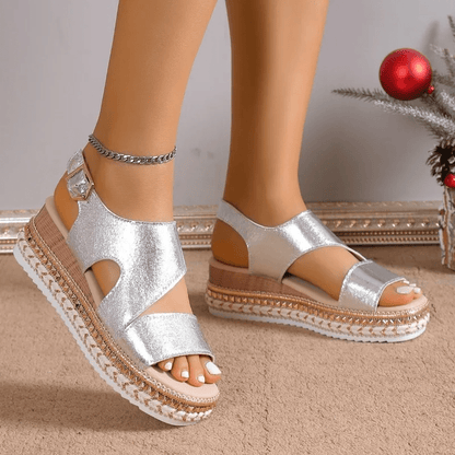 stylub Fara™ - Glamour Platform Sandals