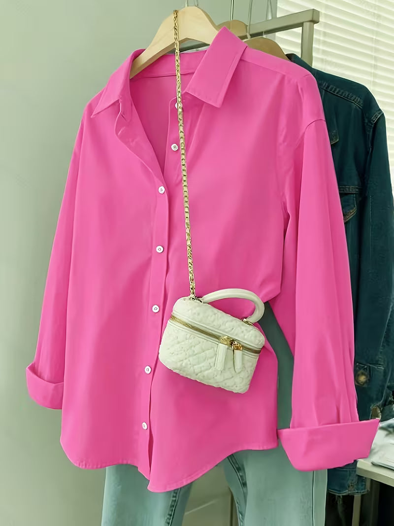 Stylub French Polo Collar Shirt — Clean, Chic, Wears Itself for You