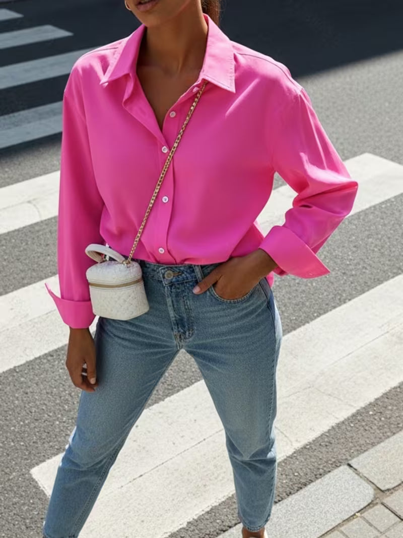 Stylub French Polo Collar Shirt — Clean, Chic, Wears Itself for You