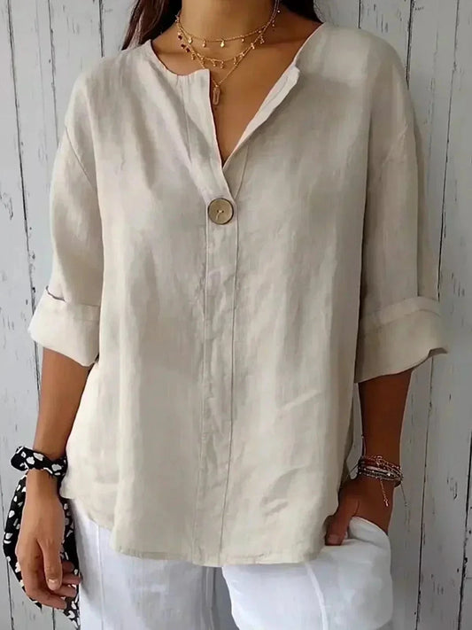 stylub Gwen™| Casual V-Neck Blouse