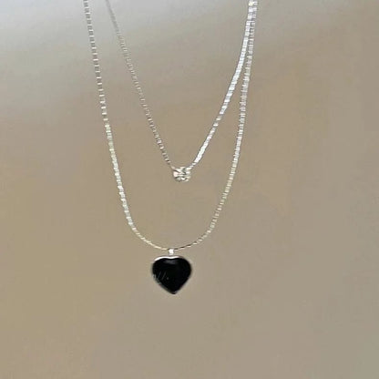 stylub Heart Necklace for Women Luxury Zircon Jewelry Gift