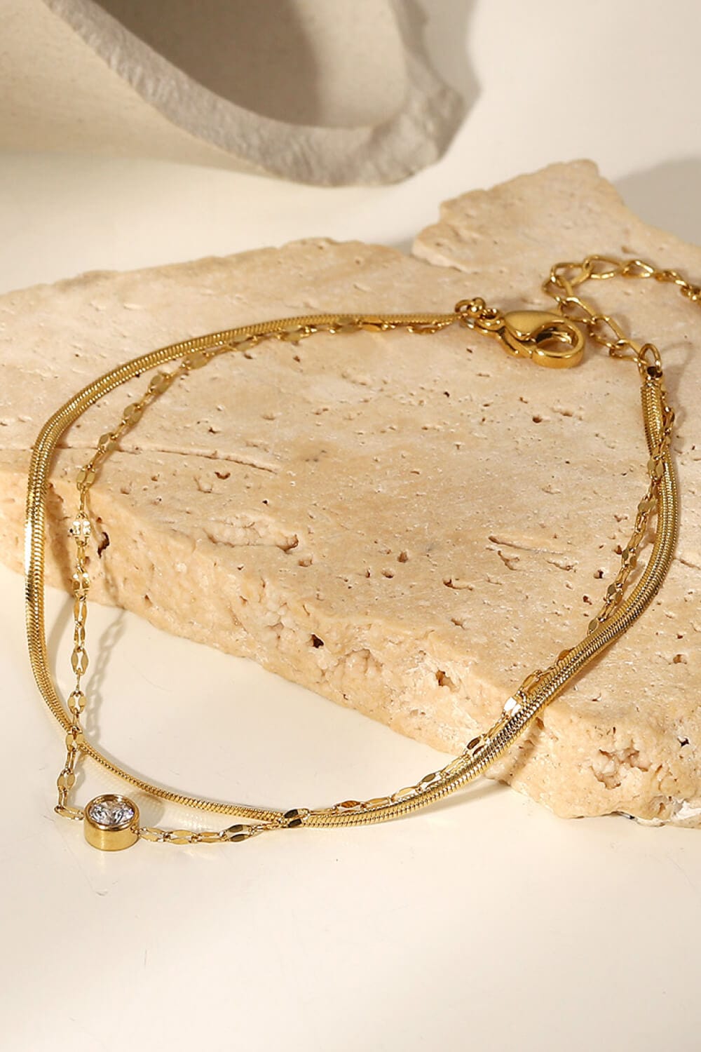 stylub Icing on the Cake Rhinestone Double-Layered Bracelet