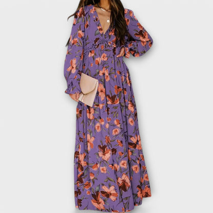 stylub Juno - Elegant Floral Maxi Dress